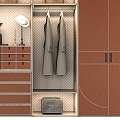 Cloakroom Wardrobe 3d model