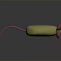 Mouse Wizard Mouse Warlock Cartoon Mouse Animation Mouse Animation Mouse Cartoon Character Cartoon Animal 3d model