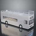 Bus School Bus Van Box Bus Tourist Bus Coach 3d model