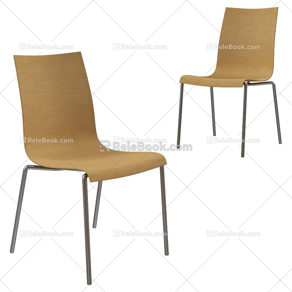 Brunner Dining Chair 3d model