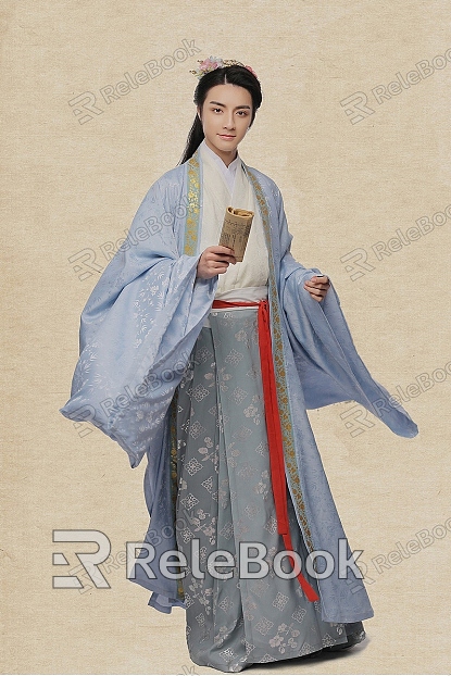 Chinese Man Ancient Dress Handsome Man Ancient Dress Man model