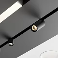 Recessed LED Downlights And Spotlights For Modern Ceiling Interior Design