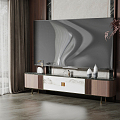 New Chinese TV Cabinet 3d model