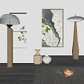 Quiet Floor Lamp 3d model