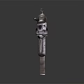 High Quality Vintage Submachine Gun Featuring Detailed Metal Design Long Barrel And Retro Style