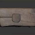 Traditional Handmade Wooden Mallet as Essential Household Tool with Natural Wood