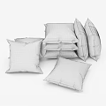 Colorful Decorative Pillows With Soft Fabric And Various Tones For Home Decor