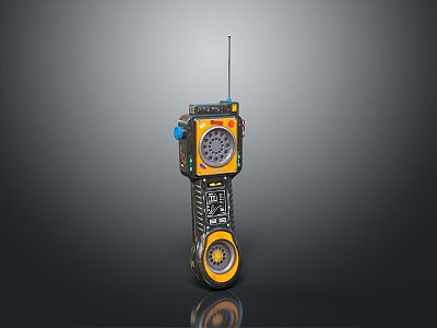 Radio Telephony Military Radio Military Walkie-talkie Military Telephone Military Radio Communication 3d model