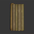 Stacked Brown Paper Tubes For Electronic Appliances Packaging Material 3d model