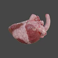 Heart Shaped Food Decorations With Fresh Ingredients And Creative Design