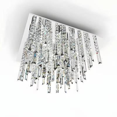Modern chandelier 3d model