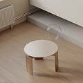 Modern Bedside Cabinet 3d model