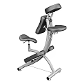 Adjustable Medical Rehabilitation Chair with Ergonomic Seat and Metal Frame for Patient Recovery