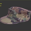 Camouflage Military Style Hat Stylish Brim Design For Outdoor Casual Trendy Fashion Accessory