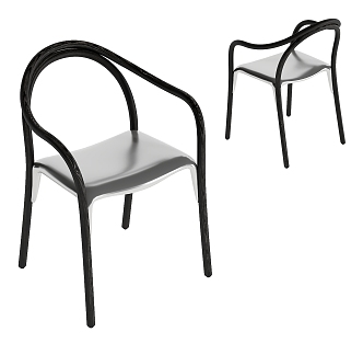 Modern Dining Chair 3d model