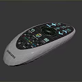 Samsung Modern Remote Control With Colorful Buttons And Ergonomic Grip Design