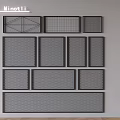 Modern Decorative Fence Panel Designs With Various Mesh And Lattice Styles