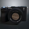 Sony Alpha Digital Camera Electronic Device With High Quality Lens And Modern Design