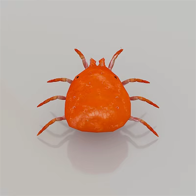 Modern Red Spider 3d model Modern Red Spider 3d model