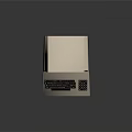 Vintage PET Computer Featuring Beige Casing Classic Monitor And Retro Keyboard Design