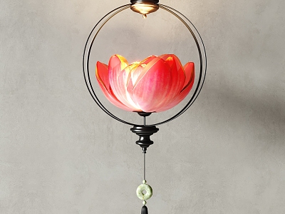 New Chinese Chandelier Lotus Chandelier model