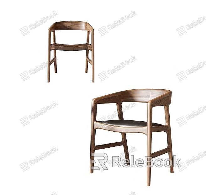 Simple Dining Chair model