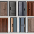 Various Styles Of Modern Security Doors With Different Color Options For Home Safety