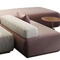 Modern Combination Sofa Combination Leisure Sofa Office Sofa Hotel Lobby Sofa Simple Sofa 3d model
