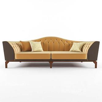 Double sofa 3d model