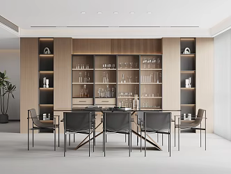 Modern Restaurant 3d model