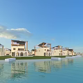 Scenic Waterfront Detached Villas Community With Radial Layout And Green Surroundings