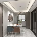 Modern Light Luxury Living Room Interior With Marble Decor Comfortable Sofas And Large Bright Window