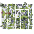 Japanese Karesansui Dry Landscape Garden Design With Stones Moss And Path Layouts