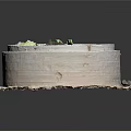 Fresh Vegetables Steamed in Bamboo Steamer on Woven Plant Fiber Mat