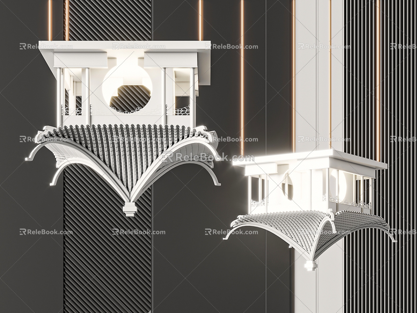 Building chandelier 3d model