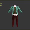 Stylish Brown Jacket With White Shirt Dark Vest And Black Pants Outfit