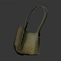 Stylish Woven Handbag With Double Straps For Daily Use Natural Tone Design