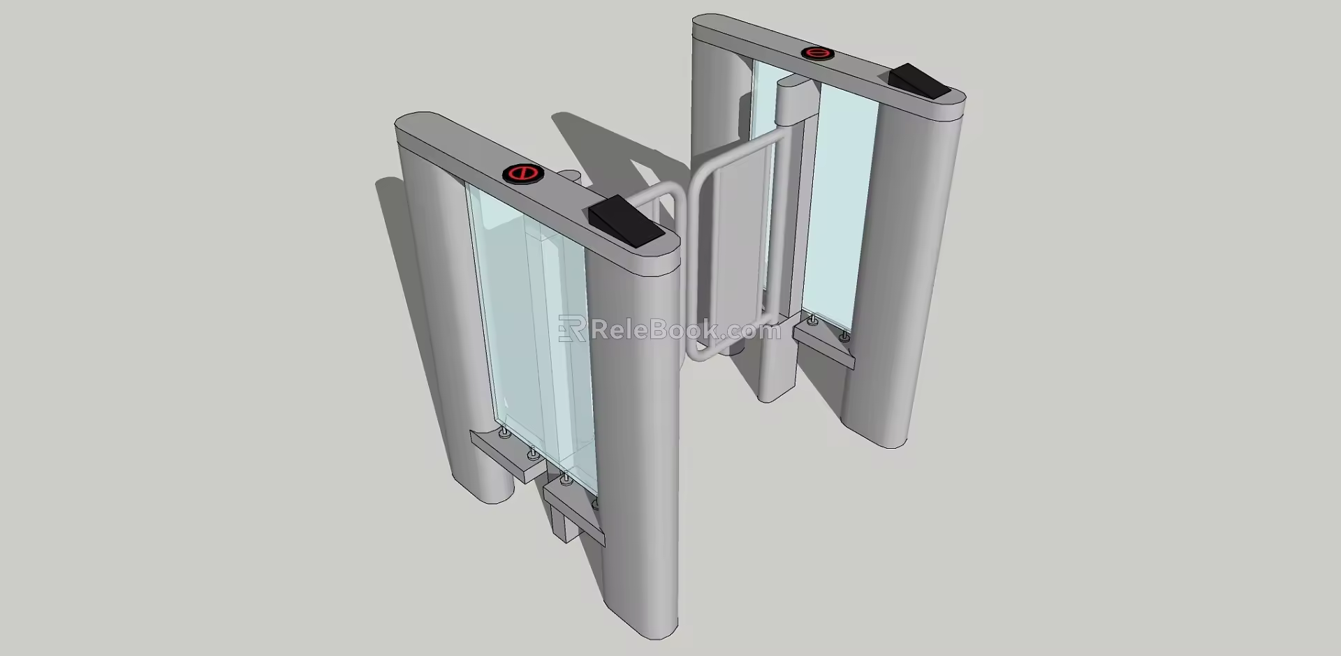 Swing gate SU model 3d model
