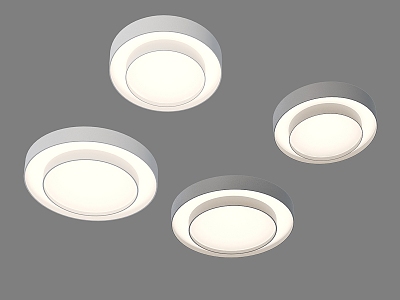 Minimalist downlight 3d model