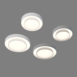 Minimalist downlight 3d model