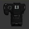 DSLR Camera Card Machine Digital Camera Digital Camera Photographic Equipment 3d model