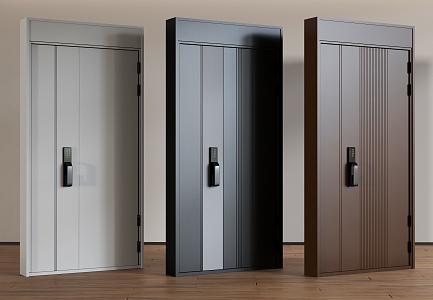 Security door 3d model