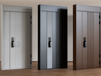 Security door 3d model