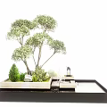 Waterscape of Tree Pond 3d model