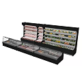 Commercial Display Refrigerators And Freezers With Multiple Shelves For Fresh Produce And Meat