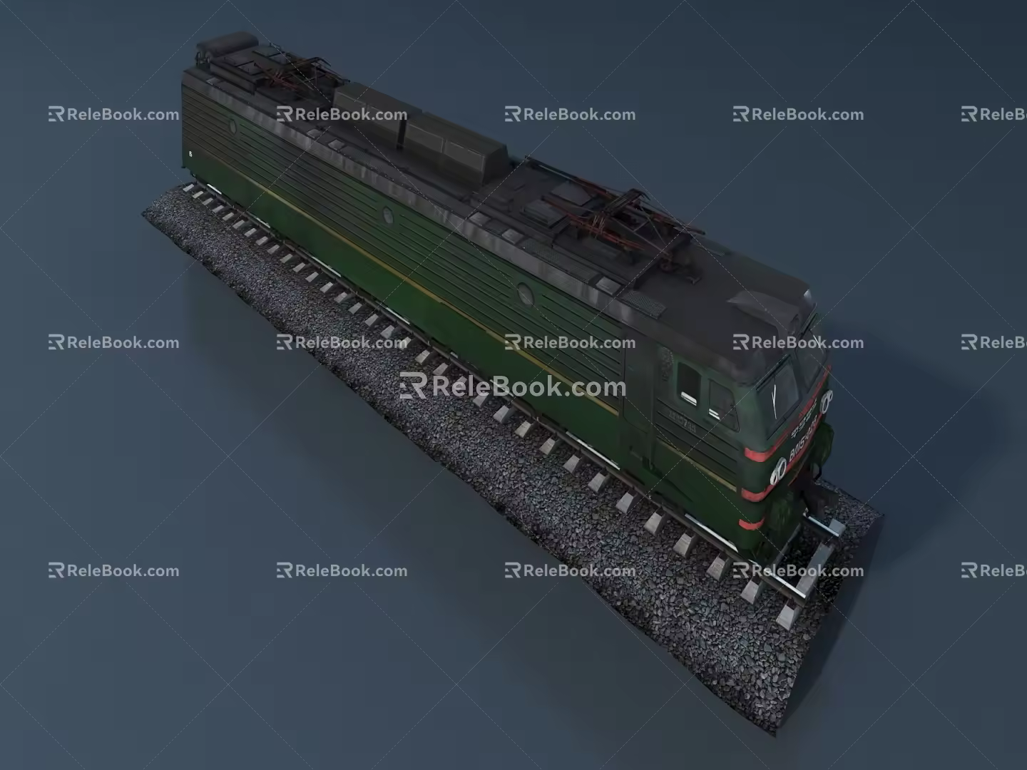 train rail car 3d model