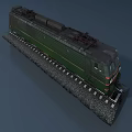 train rail car 3d model