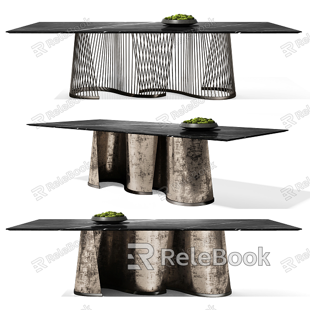 Light Luxury Dining Table model