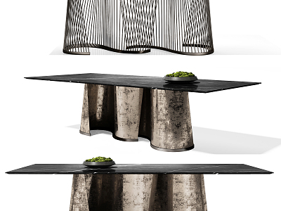 Light Luxury Dining Table model