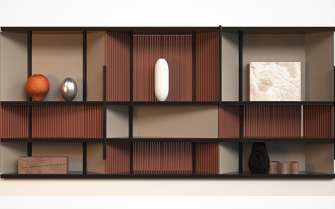 Modern Decorative Cabinet 3d model